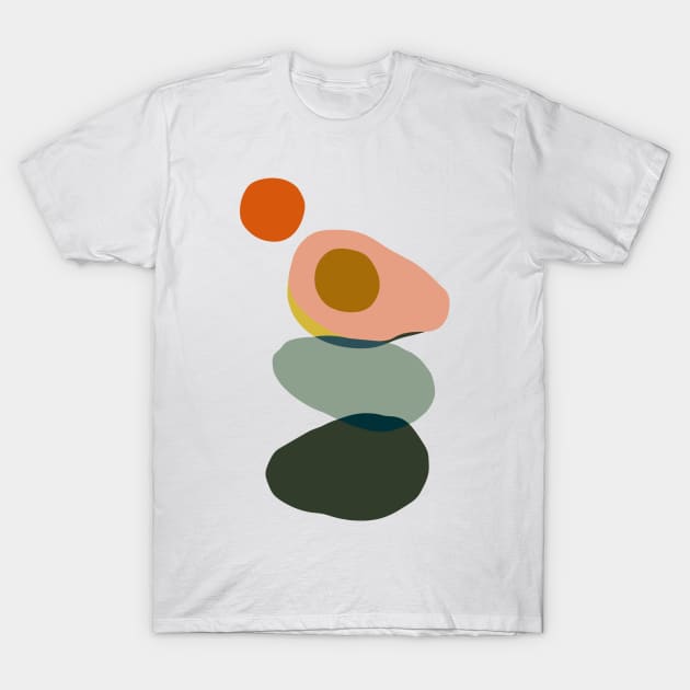 Abstract Avocado T-Shirt by huebucket